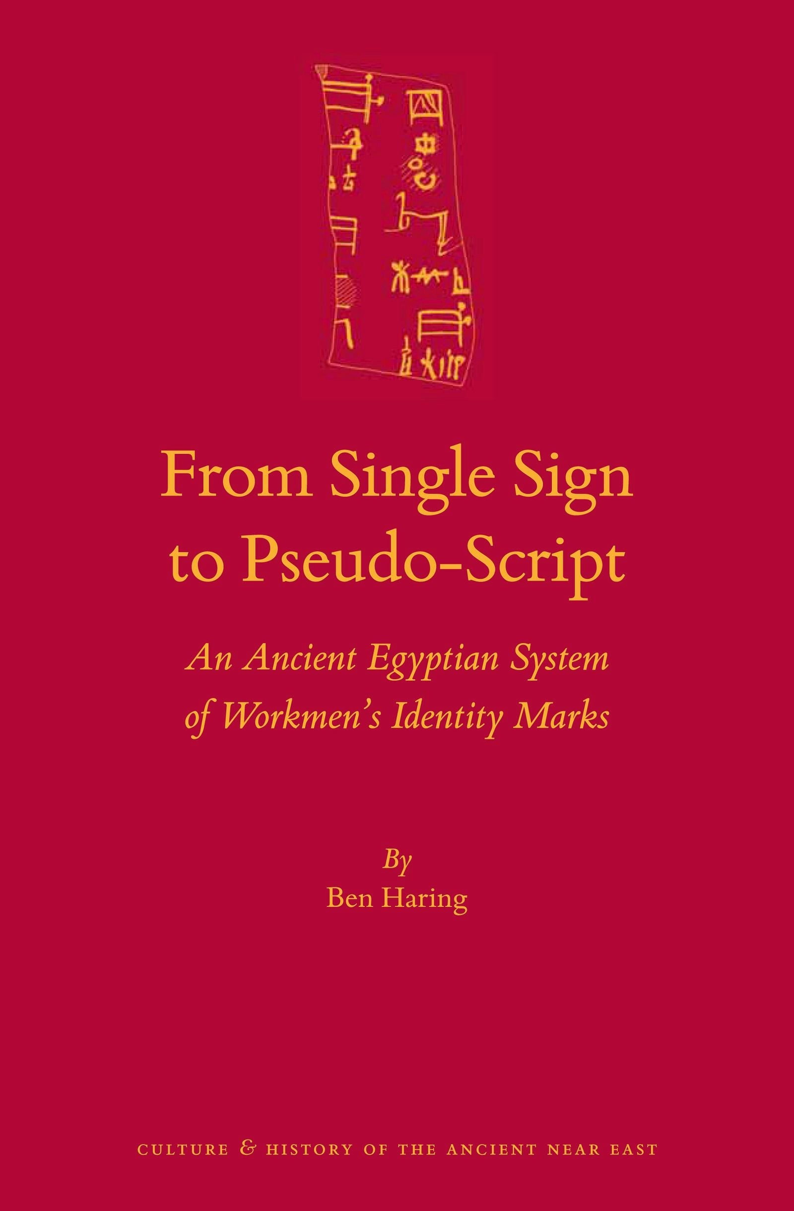 Book cover image for From Single Sign to Pseudo-Script ISBN: 9789004357532